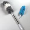 Tubo telescópico multifuncional de acero inoxidable plumero de lana de microfibra limpieza de polvo del hogar limpieza de techos barrido de lana fabricantes de pelo suelto