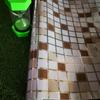 Pegatinas a Prueba de Aceite de 5 m, Papel Tapiz Autoadhesivo Resistente al Fuego para Puertas de Gabinetes de Estufa de Cocina, Pegatinas Imitación Mosaico Resistentes a Altas Temperaturas, Especial para la Cocina