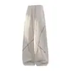 Pantalones deportivos de pierna ancha de la línea Hasselblad con bloques de color para exteriores, de verano, corte holgado, secado rápido, transpirables, de largo hasta el suelo, pantalones rectos que estilizan, estilo pareja