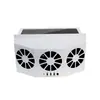 Ventilador de Escape para Coche, Ventilador de Ventilación para Coche Alimentado por Energía Solar, Dispositivo de Refrigeración y Disipación de Calor para el Verano, Ventilador de Escape para Circulación de Aire