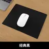 Tapete de Mesa para Computador Antiderrapante de Cor Sólida para E-Sports com Logo e Mouse Pad de Escritório, Tapete Simples de Couro para Desktop