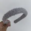Nueva Diadema de Pelo de Conejo Transfronteriza para Otoño e Invierno, Adecuada para Lavarse la Cara, Maquillaje y Peinados de Moda, Pinza para el Pelo de Diadema Alta