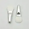 Mini Pincel Metálico de Cerdas Macias para Máscara Facial Limpeza de Poros Facial Aplicador de Máscara de Argila Pincel de Mistura Pincel de Maquiagem Beleza Maquiagem