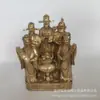 Artesanía de Bronce de los Cinco Dioses de la Fortuna en Stock Figura del Dios de la Fortuna Cobre Puro Artesanía para Hogar y Oficina Regalo Dios de la Fortuna