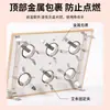 Caja de Moxibustión de Bambú para Salones de Belleza y Uso en Casa, Dispositivo Portátil de Moxibustión de Bambú con Uno o Múltiples Agujeros, Instrumento Portátil de Moxibustión para el Cuidado de la Salud