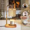 Lámpara de Fusión de Cera para Aromaterapia de Altura Ajustable Lámpara de Mesita de Noche para Dormitorio Lámpara de Atmósfera con Fragancia sin Llama Luz Ambiental Lámpara de Atmósfera para Aromaterapia