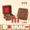 Producción Personalizada de Recuerdos de Cabello Fetal y Dientes de Leche Cabello Fetal Vientre de Conejo Cordón Umbilical de Bebé Recién Nacido Caja de Colección de Madera