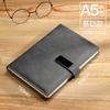 Libreta A5 Negocios Oficina Cierre Magnético Bloc de Notas Minutas de Reunión Diario de Cuero Venta al por Mayor Logotipo Personalizado