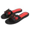 Nuevas Chanclas Planas de Moda de Verano 2026 para Uso en Exteriores, Sandalias de Playa de una Sola Tira, Zapatos Planos de Viaje para Mujer