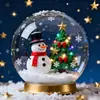 Pingente Acrílico 2D de Papai Noel de Natal Transfronteiriço