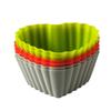 DIY bolo de cozimento porta-copos bolo de silicone copo muffin copo bolo pequeno molde silicone muffin xícara molde torta de ovo