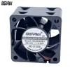 Ventilador de refrigeración 4028 12v 24v doble rodamiento potenciador con control de velocidad PWM fuente de alimentación ventilador DC