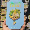 Mangshi Tengchong Atracciones Turísticas Culturales y Creativas Especiales Souvenirs de la Ciudad Tendencia Nacional Imanes de Metal para Nevera Venta al por Mayor