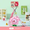 Llavero de Dinero con Diseño Original Muñeco de Peluche Lindo Colgante para Mochila Hebilla de Corazón de Gama Alta Regalo para Mejor Amigo Venta al por Mayor