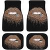 Alfombrillas de Suelo para Coche de Terciopelo de Cristal, Alfombrillas de Coche Estilo Americano, Alfombrillas de Coche de una Sola Pieza para Envío Directo, Antideslizantes, Impermeables, Fáciles de Limpiar y Personalizables