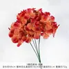 Ramo de flores artificiales de hortensia de 3 pétalos, arreglo de flores de seda artificial, decoración floral para ceremonia de boda, decoración de auditorio y decoración de sala de estar
