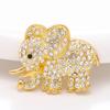 Novos Acessórios DIY de Elefante com Pedras Cheias para Capas de Celular, Materiais Decorativos Versáteis de Desenho Animado, Atacado