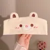 Diadema de Maternidad Verano Estilo Delgado para Dormir Amigable con la Piel Transpirable Lindo Cómodo Oso Gorro para Dormir Pañuelo para la Cabeza Sombrero para Circunferencia de Cabeza Grande