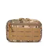 Kit de emergencia para exteriores, kit de emergencia de riñonera de cerámica para exteriores, bolsa de almacenamiento multifuncional para rescate médico, bolsa de almacenamiento digital