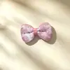 Nuevo accesorio de lazo de lentejuelas en tela de mezclilla para fundas de teléfono DIY, zapatos, bolsos y productos semiacabados para ropa