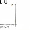 Boquilla para lavadora de alta presión, pistola de agua para puntos ciegos, varilla curva de acero inoxidable, extensión multiángulo para lavado de autos, varilla de limpieza de aire acondicionado