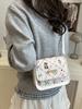 Nova Bolsa de Mão Feminina de Grande Capacidade Tendência Outono 2025 Bolsa de Ombro Personalizada Bolsa Quadrada Pequena Fofa e Estilosa de Mão