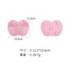 Almohadilla de Limpieza de Silicona de Apple Almohadilla de Limpieza para Pinceles de Maquillaje Herramienta de Belleza Portátil Almohadilla de Limpieza para Pinceles de Maquillaje y Borlas de Polvo