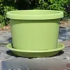 Maceta de Resina Engrosada Maceta de Plástico para Balcón Maceta para Plantar Rosas Hortensias Suculentas Galón Grande Maceta Qingshan Control de Raíz Maceta para Bulbos
