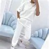 Verão 2026 Transfronteiriço Amazon Site Independente Aliexpress Venda Quente Moda Casual Estampado em Tela Conjunto Feminino