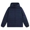 Chaqueta con capucha acanalada para hombre y mujer, imitación plumón de aerogel, impermeable, cálida, versátil, talla grande, abrigo de algodón, compra grupal transfronteriza