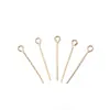 Suministro directo de fábrica T-pin galvanizado accesorios hechos a mano DIY nueve-pin material de cuentas pulsera pendientes Accesorios Al por mayor