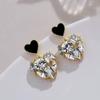 Pendientes Elegantes de Perlas Estilo Coreano Aguja de Plata Celebridad de Internet Moda Versátil Diseño Nicho Gota de Oreja Lujo Ligero Accesorios de Oreja de Alta Gama