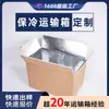 Caixa Térmica Ecológica Isolamento Frio Alimentos Frutos do Mar Cadeia Fria Espuma Espessada Caixa de Transporte Isolamento Frio Duradouro Refrigerado Expresso Delivery