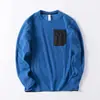 Ropa de Forro Polar Otoño e Invierno para Hombres y Mujeres, Transpirable para Exteriores, Absorbe el Sudor, Cálida, Sudadera de Cuello Redondo de 9 Colores 8814