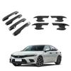 Adequado para Honda 23 CIVIC maçaneta da tigela da porta externa modificação adesivo decorativo de maçaneta de porta de carro lantejou CIVIC Hatchback