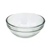Cuenco para Aceites Esenciales, Cuenco Pequeño de Vidrio Transparente Engrosado, Cuenco para Mezclar Mascarillas, Cuenco para Mezclar Mascarillas de Spa y Herramienta de Salón de Belleza para Arcilla
