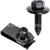 Fixadores Automotivos: Parafusos M8 e Presilhas M8 Tipo U, M8-1.25X30Mm-13Mm Tipo Sextavado