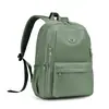 Mochila de Color Sólido Estilo Casual para Mujer, Versátil, Gran Capacidad, Ligera, Bolsa para Laptop, Mochila Escolar para Estudiantes, Mochila de Viaje