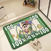 Alfombrilla Absorbente de Piso para Baño de Dibujos Animados Shin-Chan Hogar Diatomeas Alfombrilla para Puerta de Baño Secado Rápido Antideslizante