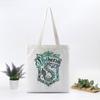 Bolsa Tote de Lona Harry Potter Brinde Publicitário Moda Popular na Internet Proteção Ambiental Amazon Novo Item Bolsa de Lona