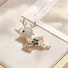 Broche de Novo Estilo Transfronteiriço, Corsage Colorido para Mulheres, Alfinete Exquisito, Estilo Retrô Europeu e Americano, Acessório para Terno, Joia Anti-Exposição