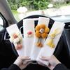 Decoración de almohadilla para cinturón de seguridad de coche, anti-collar, suministros interiores para coche femeninos Daquan, terciopelo de cordero suave, anti-desgaste, fabricantes