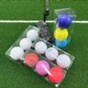 Caja de Empaque para Golf Caja Transparente para Golf Caja de Empaque PET Paquete de 3 Bolas de Golf Caja de Regalo Caja Plegable Cuadrada