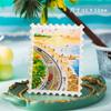 Sellos Turismo Atracciones Creativas de la Ciudad Pintura a Color Dibujo Animado Creativo Calcomanías Magnéticas Calcomanías para Refrigerador Conmemorativo Regalo de Acompañamiento Personalización