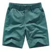 Shorts Casuais de Trabalho Masculino Jeep Spirit Verão com Abertura Frontal, Algodão Lavado e Elastano, Confortável e Respirável