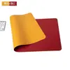 Alfombrilla de escritorio de cuero de doble cara para oficina transfronteriza, alfombrilla de ratón de cuero impermeable con logotipo de patrón impreso, Dropshipping