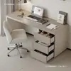 Escritorio de pared y mesa de computadora con cajones, mesa de estudio para sala de estar de uso doméstico dos en uno, escritorio para dormitorio, tocador