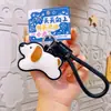 Chaveiro de Couro para Animais Pequenos: Cachorrinho Fofo, Leão, Capivara Pingente de Bolsa, Acessório de Chaveiro da Moda