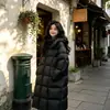 Invierno 2026 Nuevo Estilo Coreano Nube Esponjosa Hasta la Rodilla Longitud Media Abrigo de Algodón para Mujer Petite Plus Grueso Cálido Ropa de Abrigo