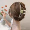 Presilha de Cabelo de Gel Simples na Nuca Moda Temperamento Doce Beleza Volume de Cabelo Grampo de Cabelo Amor Avançado Chuveiro de Cabelo 2024